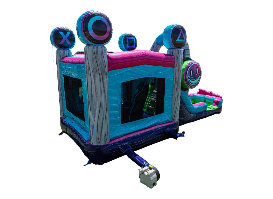 Puple Combination Glitch Gamer Dry Combo Purple