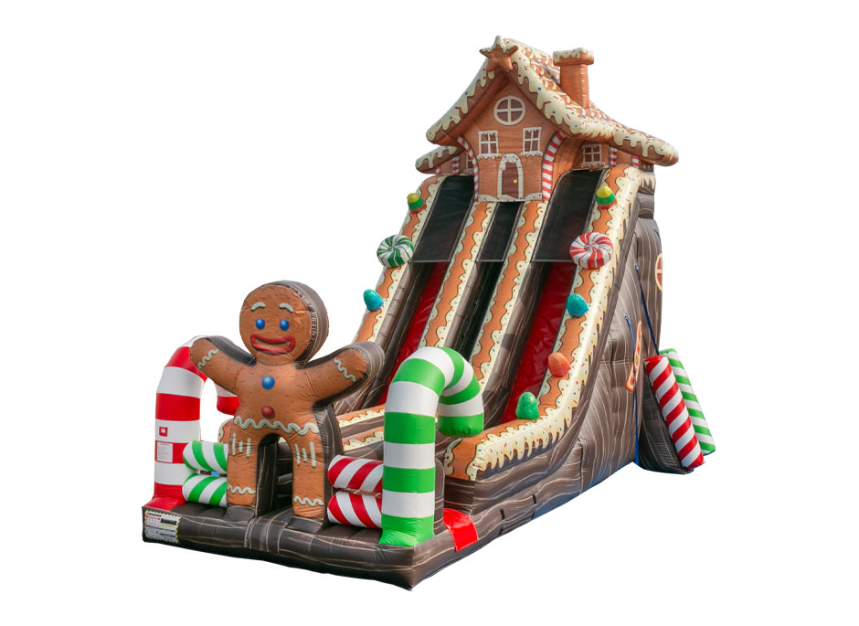 Gingerbread Dual Lane Slide