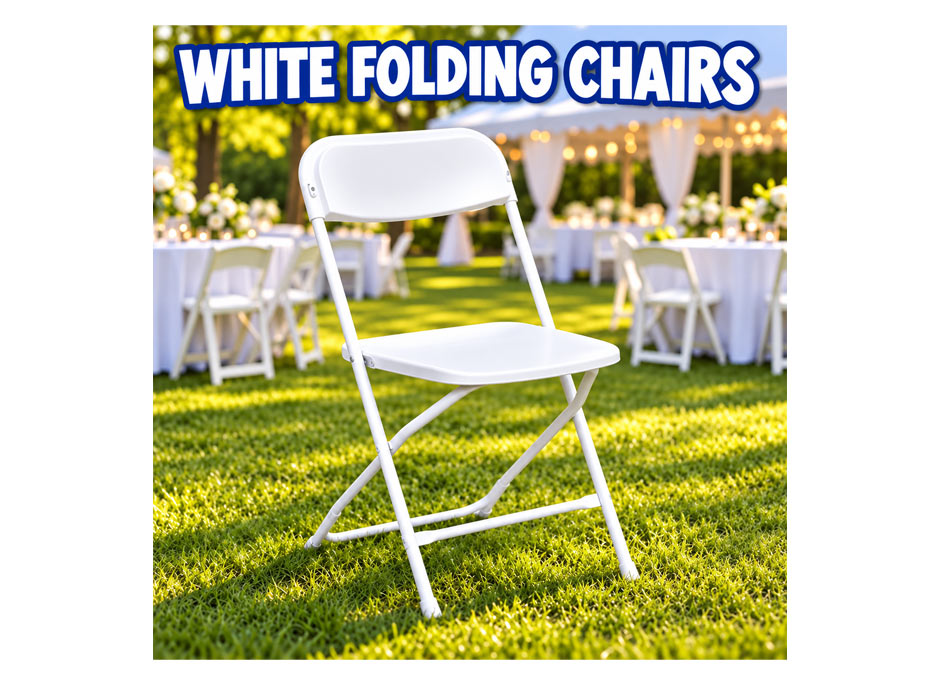 White Folding Chairs