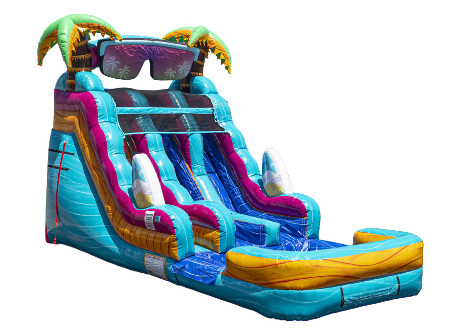 Beach Life 17ft Water Slide